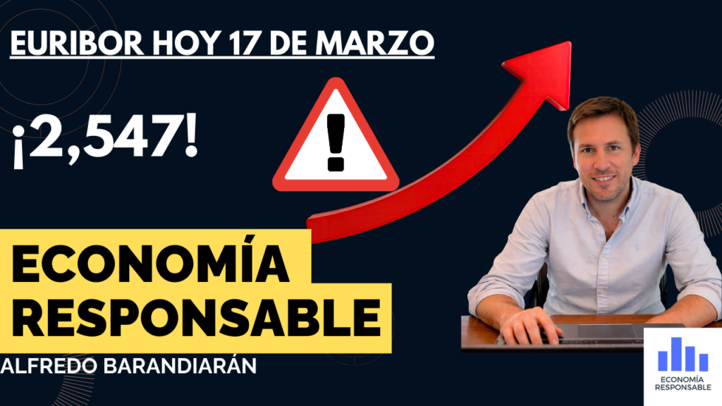 Euribor de hoy 17 de marzo de 2026