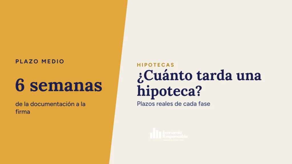 ¿Cuánto tarda una hipoteca?