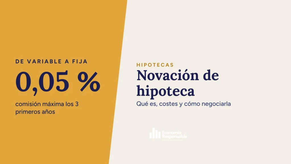 Novación de hipoteca