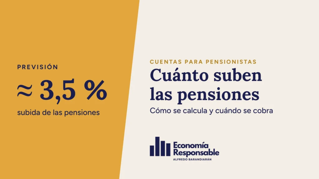 Cuánto suben las pensiones: previsión de subida en torno al 3,5%