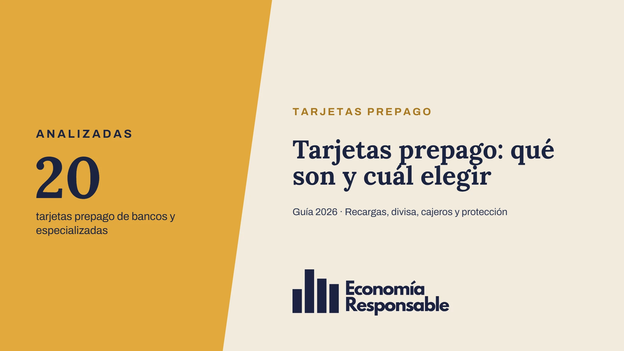 Guía de tarjetas prepago 2026